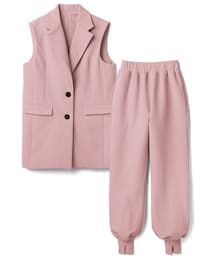 GRL（グレイル）の「ジレXジョガーパンツセットアップ