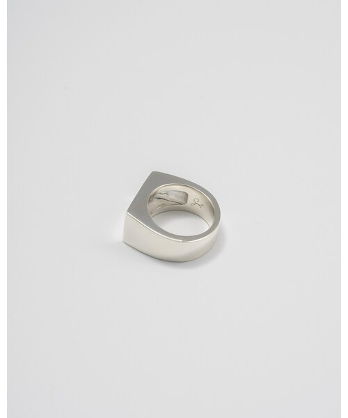 Scat(スキャット)の「"Proto" signet ring (SILVER)(リング・レディース・シルバー・9号/11号/13号)」の7枚目の写真