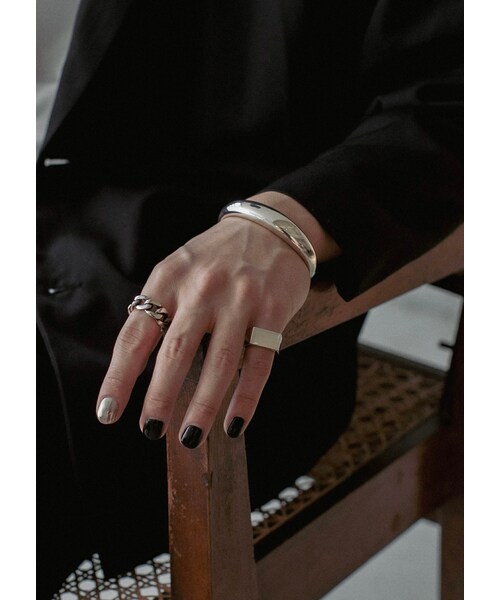Scat(スキャット)の「"Proto" signet ring (SILVER)(リング・レディース・シルバー・9号/11号/13号)」の5枚目の写真