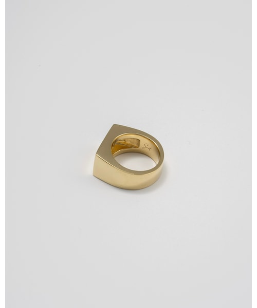 Scat(スキャット)の「"Proto" signet ring (GOLD)(リング・レディース・ゴールド・9号/11号/13号)」の6枚目の写真