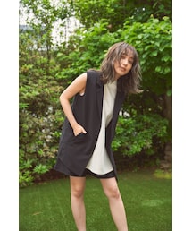 N WITH. | ベルテッドベスト(ベスト)