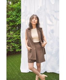 N WITH. | ベルテッドベスト(ベスト)