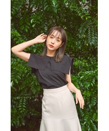 N WITH. | ビックカラーブラウス(シャツ/ブラウス)