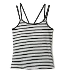 GRL | パット付きボーダー柄キャミソール(キャミソール)