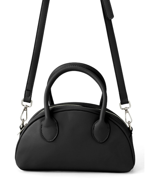 GRL（グレイル）の「2Wayレザーミニボストンバッグ（ボストン