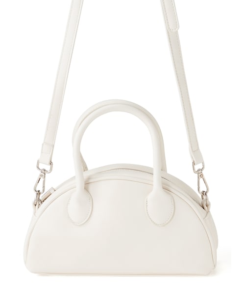 GRL（グレイル）の「2Wayレザーミニボストンバッグ（ボストンバッグ