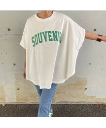 copine | ポンチョ型ロゴオーバーサイズTシャツ(3color)(Tシャツ/カットソー)