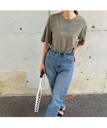 copine | 着心地のいい柔らか素材！シンプルロゴtシャツ(2color)(Tシャツ/カットソー)