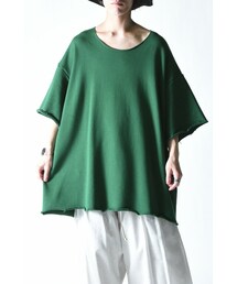 BISHOOL | BISHOOL Cut Off TAG Big Sweat -half sleeve-(スウェット)