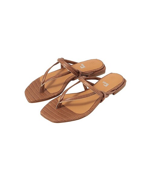 HENRI EN VARGO（ヘンリエンヴァーゴ）の「【HENRI EN VARGO】WOMEN サンダル Hellen 210053（サンダル・レディース・ブラック/ブラウン・22.5/23.4/24.5/23.5）」の2枚目の写真