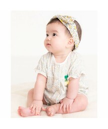 SLAP SLIP BABY | 【 お揃い 】 花柄 チェリー ワンポイント 天竺 ロンパース (60~80cm)(ロンパース)