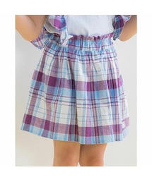 Noeil aime BeBe | インナーパンツ 付き チェック 柄 スカート (90~130cm)(スカート)