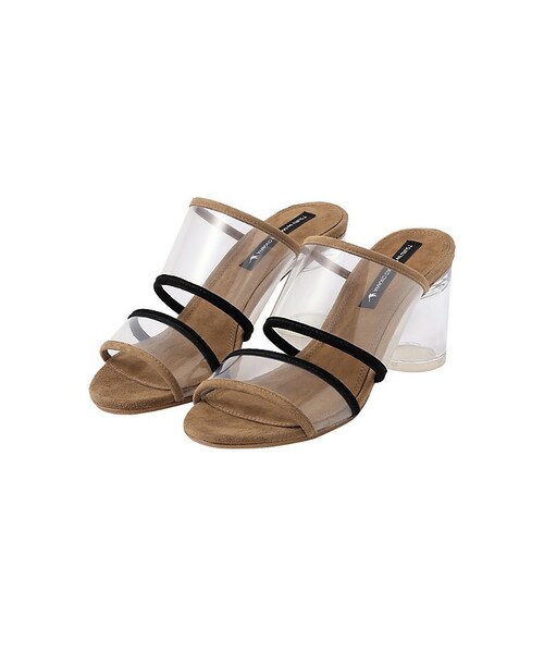 TSURU by Mariko Oikawa（ツルバイマリコオイカワ）の「【TSURU by MARIKO OIKAWA】WOMEN サンダル Fizz WW-1222290（サンダル・レディース・ブラック/ベージュ・35/37/39）」の2枚目の写真