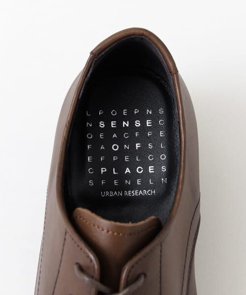 SENSE OF PLACE by URBAN RESEARCH（センスオブプレイスバイアーバンリサーチ）の「【B】プレーントゥレザーシューズ（ドレスシューズ・メンズ・D.BROWN/BLACK・S/M/L）」の12枚目の写真
