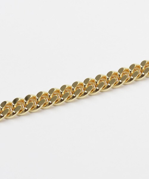 URBAN RESEARCH(アーバンリサーチ)の「TOM WOOD Curb Bracelet L Gold(ブレスレット・メンズ・Gold・7/7.5)」の4枚目の写真