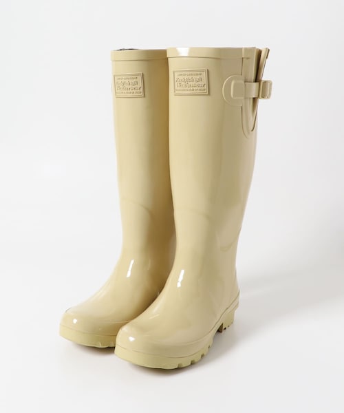 KBF（ケイビーエフ）の「Rockfish Weatherwear　GLOSS RAIN BOOTS LONG（ブーツ・レディース・BUTTER/SAGE/BLACK・23/24）」の2枚目の写真