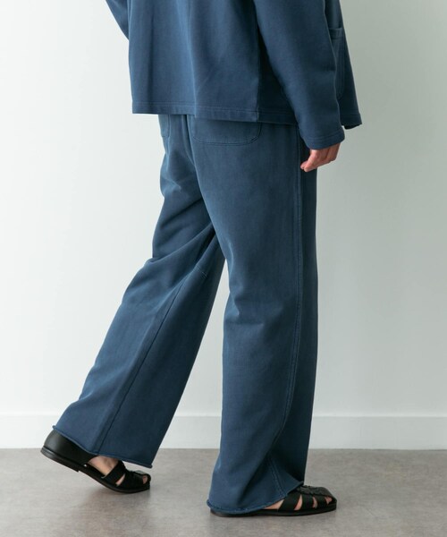 URBAN RESEARCH Sonny Label（アーバンリサーチサニーレーベル）の「スウェットワイドイージーパンツ（スウェットパンツ・メンズ・チャコール/ネイビー・M/L）」の19枚目の写真