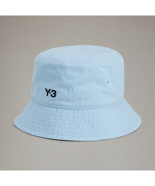 adidas（アディダス）の「Y-3 BUCKET HAT（アクセサリー・メンズ・ブラック/ブルー/グレー/グリーン/パープル/バーガンディ・OSFW(54-57cm)/OSFX(57-60cm)/OSFL(60-63cm)）」の7枚目の写真