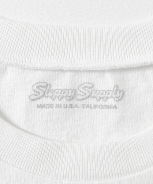 URBAN RESEARCH DOORS（アーバンリサーチドアーズ）の「『別注』SLOPPY SUPPLY×DOORS　HANGOVER T-SHIRTS（Tシャツ/カットソー・メンズ・BLACK/WHITE/NAVY/BLUE/GREEN・M/L/XL）」の16枚目の写真