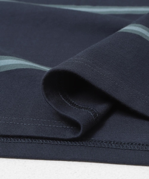 URBAN RESEARCH(アーバンリサーチ)の「CITY COUNTRY CITY EMBROIDERD LOGO BORDER T(Tシャツ/カットソー・メンズ・NAVY・M/L/XL)」の9枚目の写真