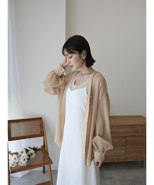neam（ニーム）の「BOWTIE SHEER MULCH SHIRT（シャツ/ブラウス）」 - WEAR