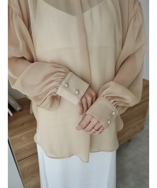 neam（ニーム）の「BOWTIE SHEER MULCH SHIRT（シャツ/ブラウス）」 - WEAR