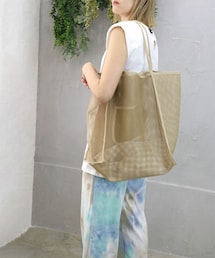 Sheson | ハニカムメッシュトートバッグ(エコバッグ/サブバッグ)