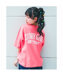 ZIDDY | バック BIG ロゴ プリント ワイド Tシャツ (130~160cm)(Tシャツ/カットソー)