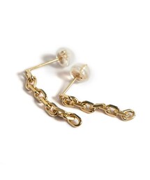 Ops. | 10K Elfin Chain Link Pierce SILSILA -シルシラ - ピアス(ピアス（両耳用）)