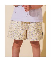 Noeil aime BeBe | 腰ポケット 付き 総柄 花柄 ショートパンツ (90~130cm)(その他パンツ)