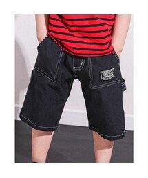 WASK | 6分丈 ワークテイスト ツイル ペインター パンツ (100~160cm)(その他パンツ)