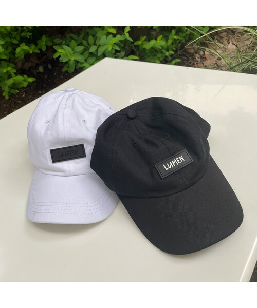 copine（コピン）の「ラバーロゴキャップ(2color)（キャップ・レディース・ホワイト/ブラック・ワンサイズ）」の2枚目の写真