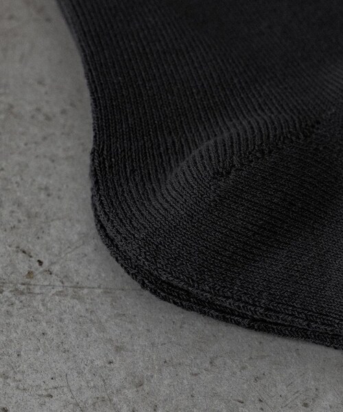 Llife(ライフ)の「Llife HI-TWISTED BASIC SOX(ソックス/靴下・メンズ・ホワイト/グレー・F)」の7枚目の写真