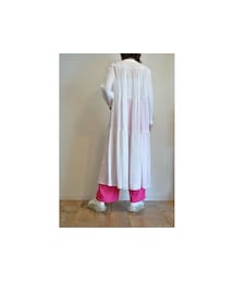 -- | バックティアードワンピース(シャツワンピース)