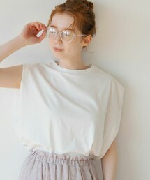 Crisp | ショルダータックTシャツ[c1wg3063](Tシャツ/カットソー)