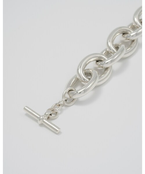 Scat（スキャット）の「"Proto" volume chain bracelet (SILVER)（ブレスレット・レディース・シルバー・S/L）」の3枚目の写真