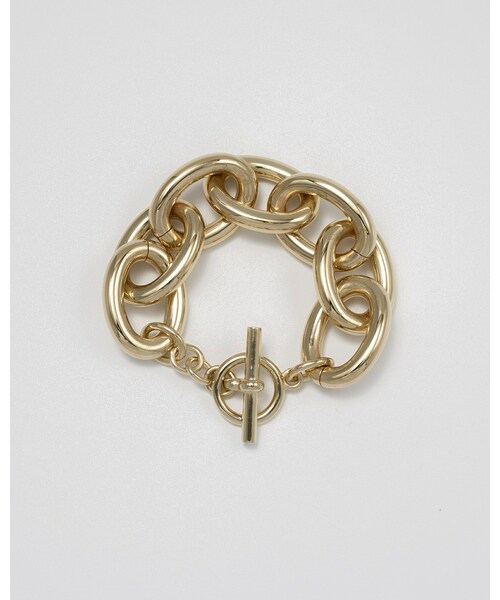 Scat（スキャット）の「"Proto" volume chain bracelet (GOLD)（ブレスレット・レディース・ゴールド・S/L）」の3枚目の写真