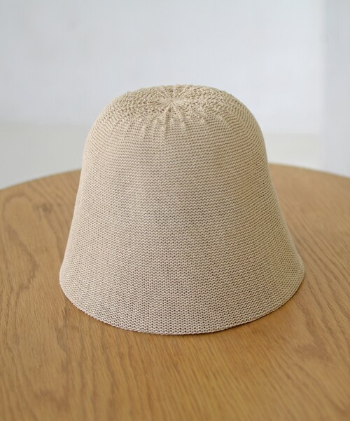 Marient(マリエント)の「ペーパー編みバケットハット(ハット・レディース・ホワイト/ベージュ/ブラック・FREE)」の3枚目の写真