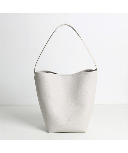 Baginning（バッグリング）の「グリーン レザー バケツバッグ ショルダー バッグ（ショルダーバッグ・レディース・グリーン/ブラウン/ホワイト/ベージュ/ブラック・33CM*27CM*15CM）」の2枚目の写真