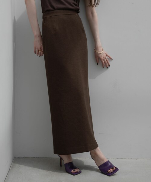 SIWEM（シウム）の「AMBER SKIRT（スカート・レディース・ブラウン・S/M）」の3枚目の写真