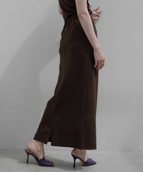 SIWEM（シウム）の「AMBER SKIRT（スカート・レディース・ブラウン・S/M）」の4枚目の写真
