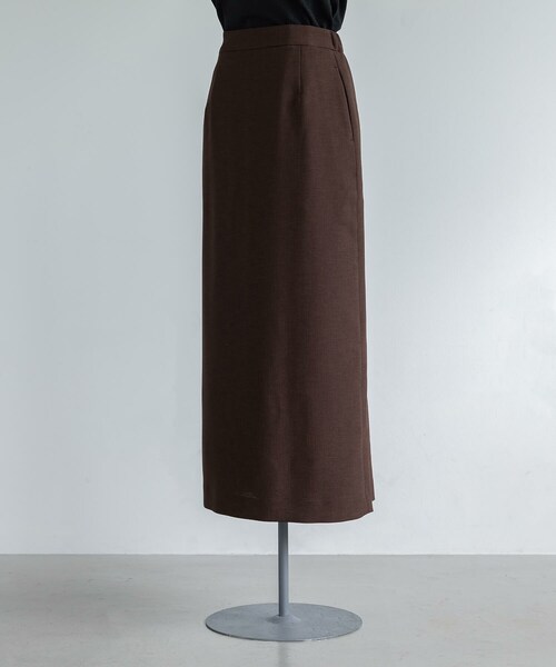 SIWEM（シウム）の「AMBER SKIRT（スカート・レディース・ブラウン・S/M）」の5枚目の写真