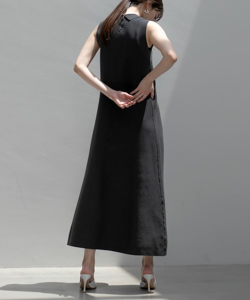 SIWEM（シウム）の「JADE KNIT DRESS（ワンピース・レディース・グレー・S/M）」の5枚目の写真