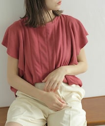 Crisp | ラインレースラッフルブラウス[S1R300](シャツ/ブラウス)