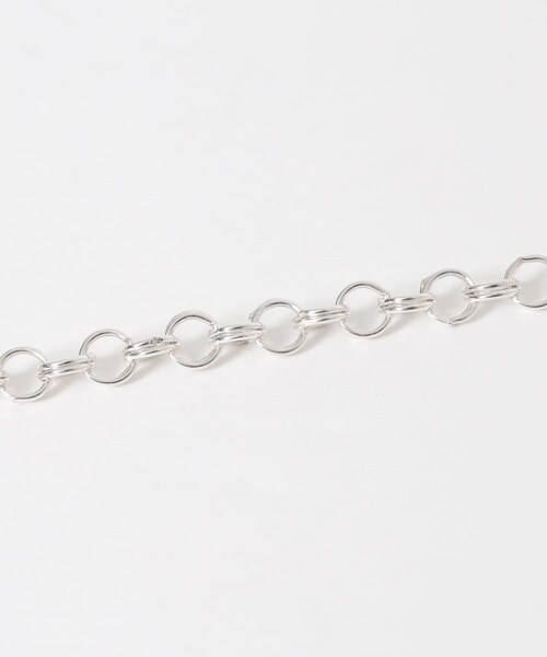URBAN RESEARCH（アーバンリサーチ）の「decor　DoublecirclechainBracelet（ブレスレット・レディース・SILVER・-）」の7枚目の写真