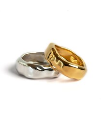 Ops. | Silver925 Hammered Wide Ring MOLUNE-RING -モルン・リング-(リング)
