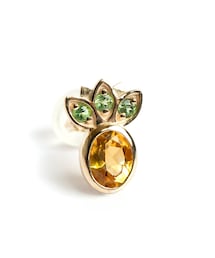 Ops. | Gem Stone Fruit Pierce ZOI-FRUIT -ゾイ・フルーツ-(ピアス（両耳用）)