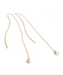 Ops. | Tear Drop Gem Stone Pierce ORNE-TEAR -オルヌ・ティア-(ピアス（両耳用）)