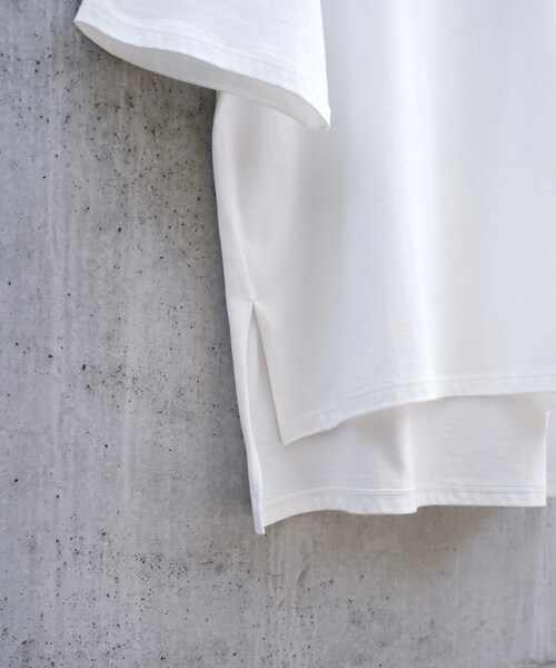 YohKi（ヨウキ）の「"Light and Shadow" logo T-shirt［WHITE］（Tシャツ/カットソー・メンズ・ホワイト・FREE）」の4枚目の写真