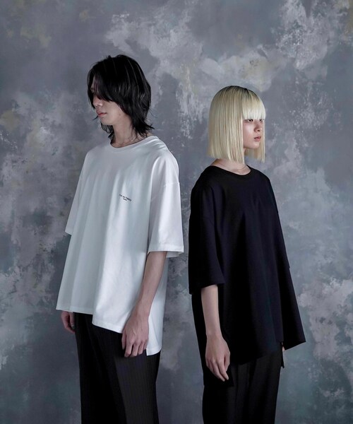 YohKi（ヨウキ）の「"Light and Shadow" logo T-shirt［WHITE］（Tシャツ/カットソー・メンズ・ホワイト・FREE）」の7枚目の写真